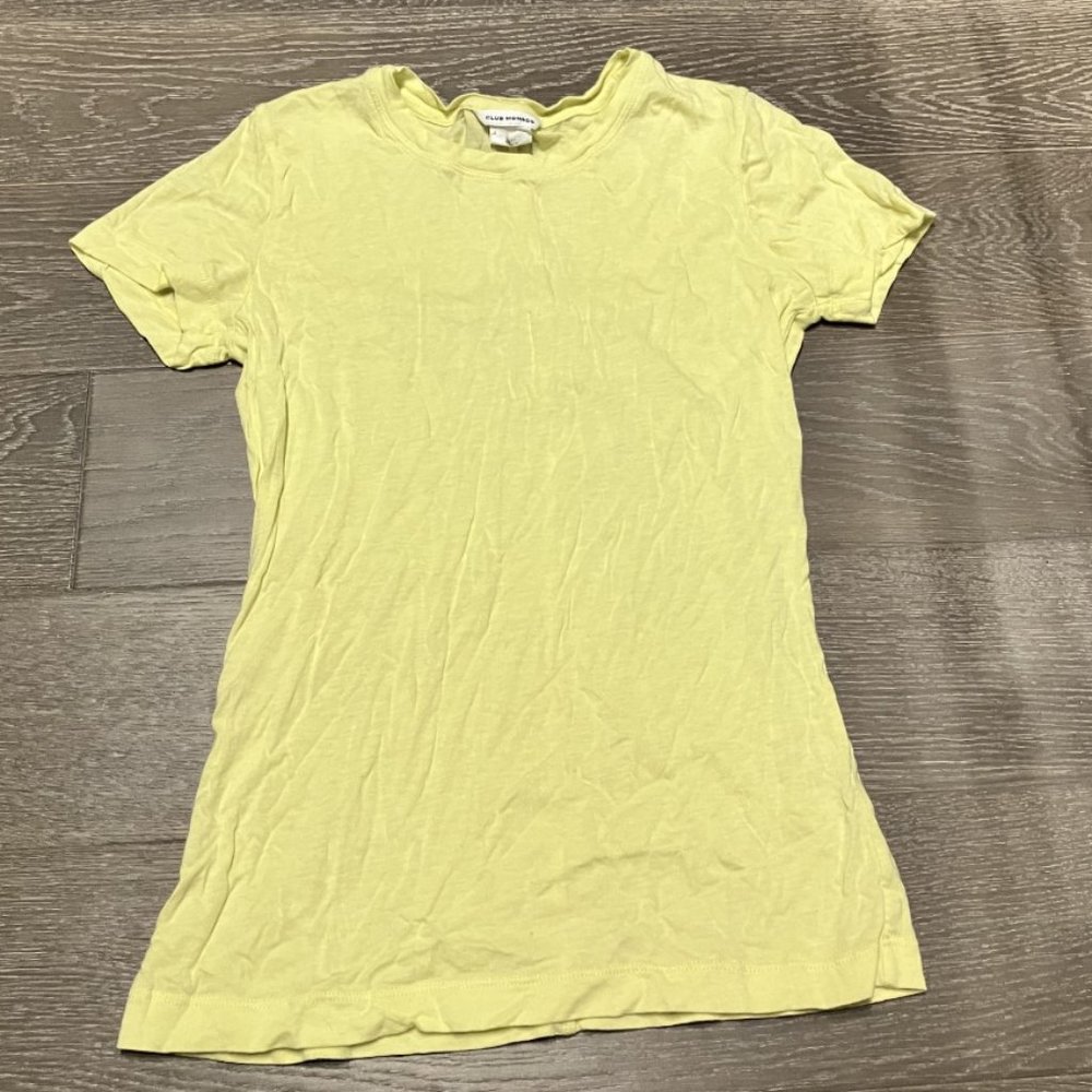 Club Monaco Yellow T-Shirt